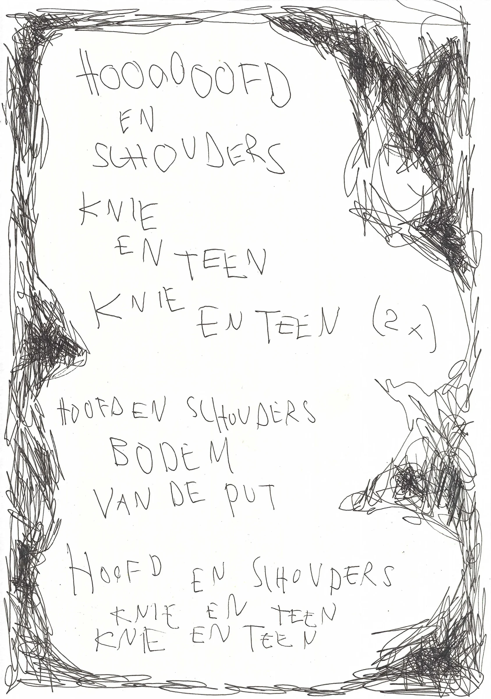 hoofd en schouders bodem van de put