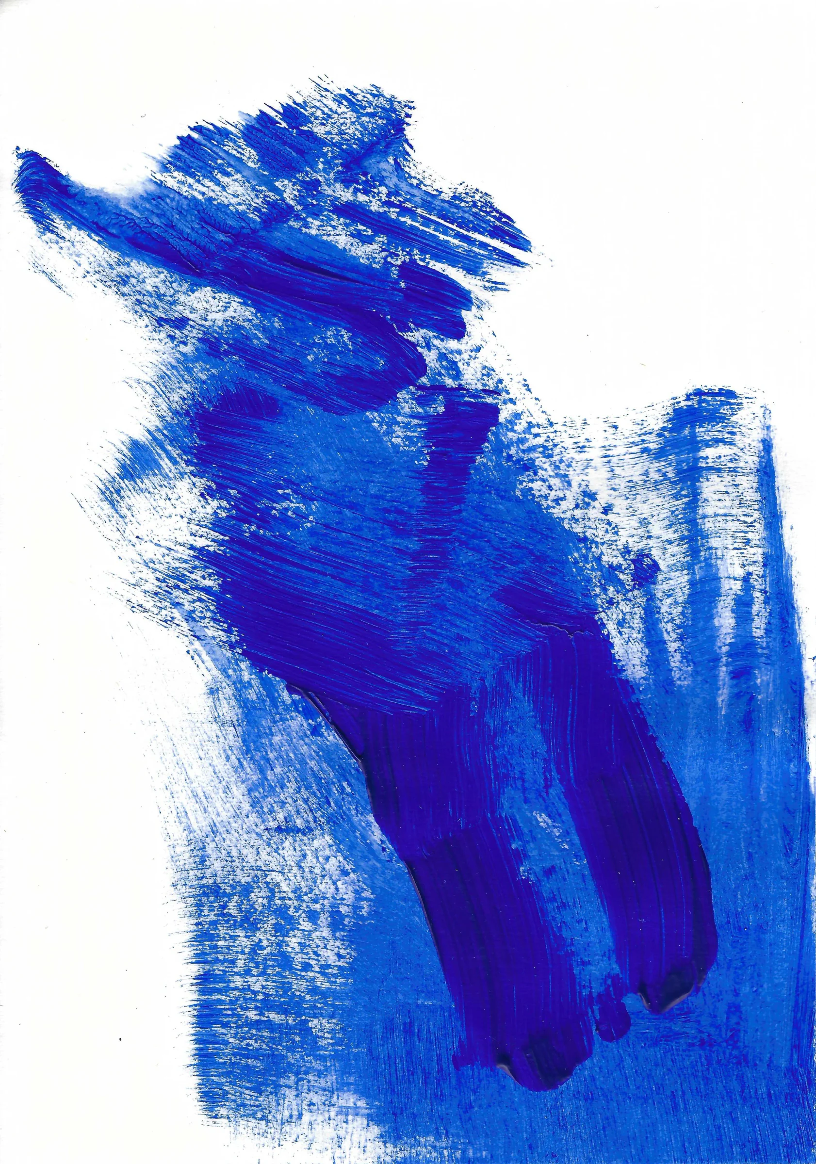 blauw blad