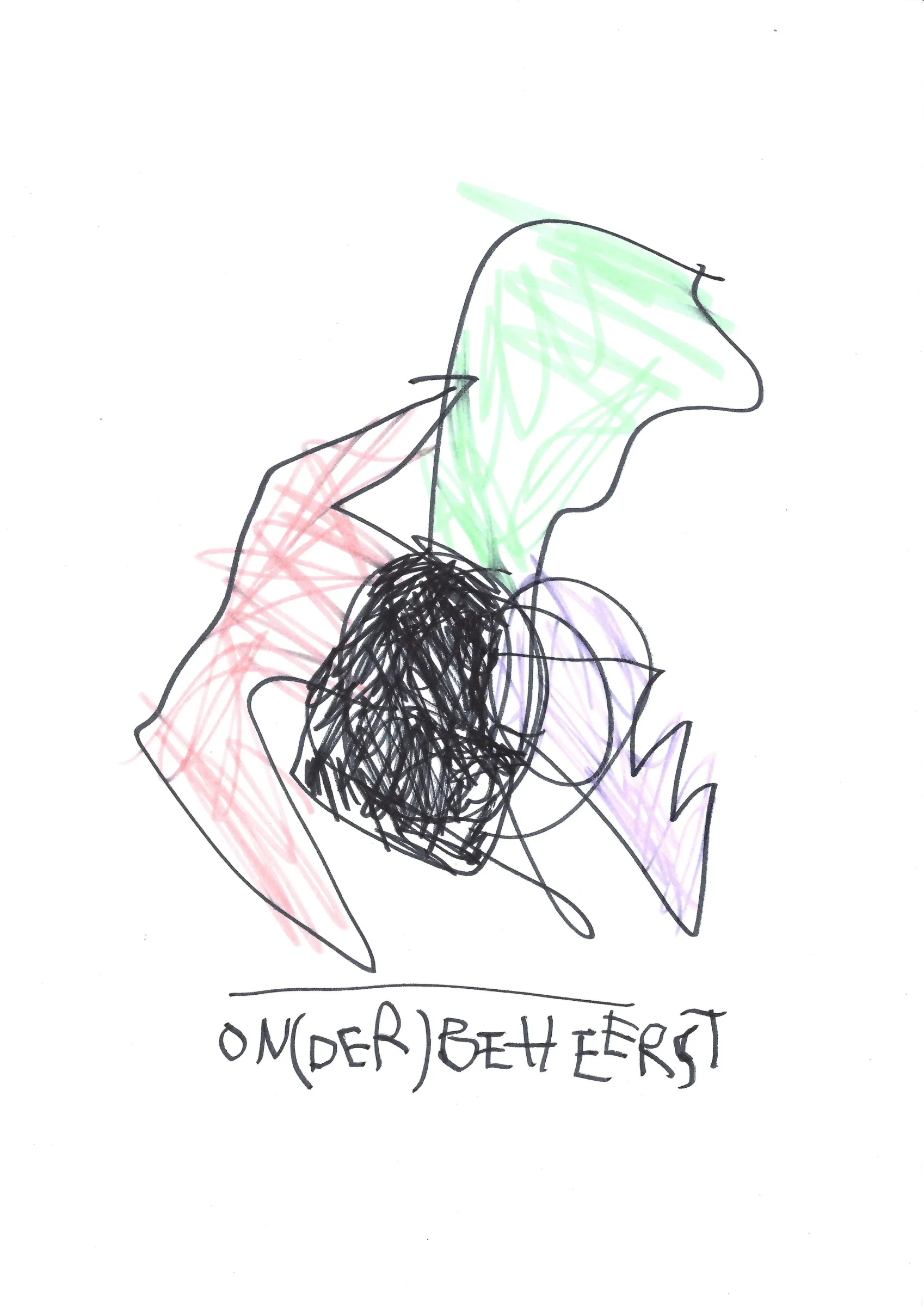 droodle on(der)beheerst