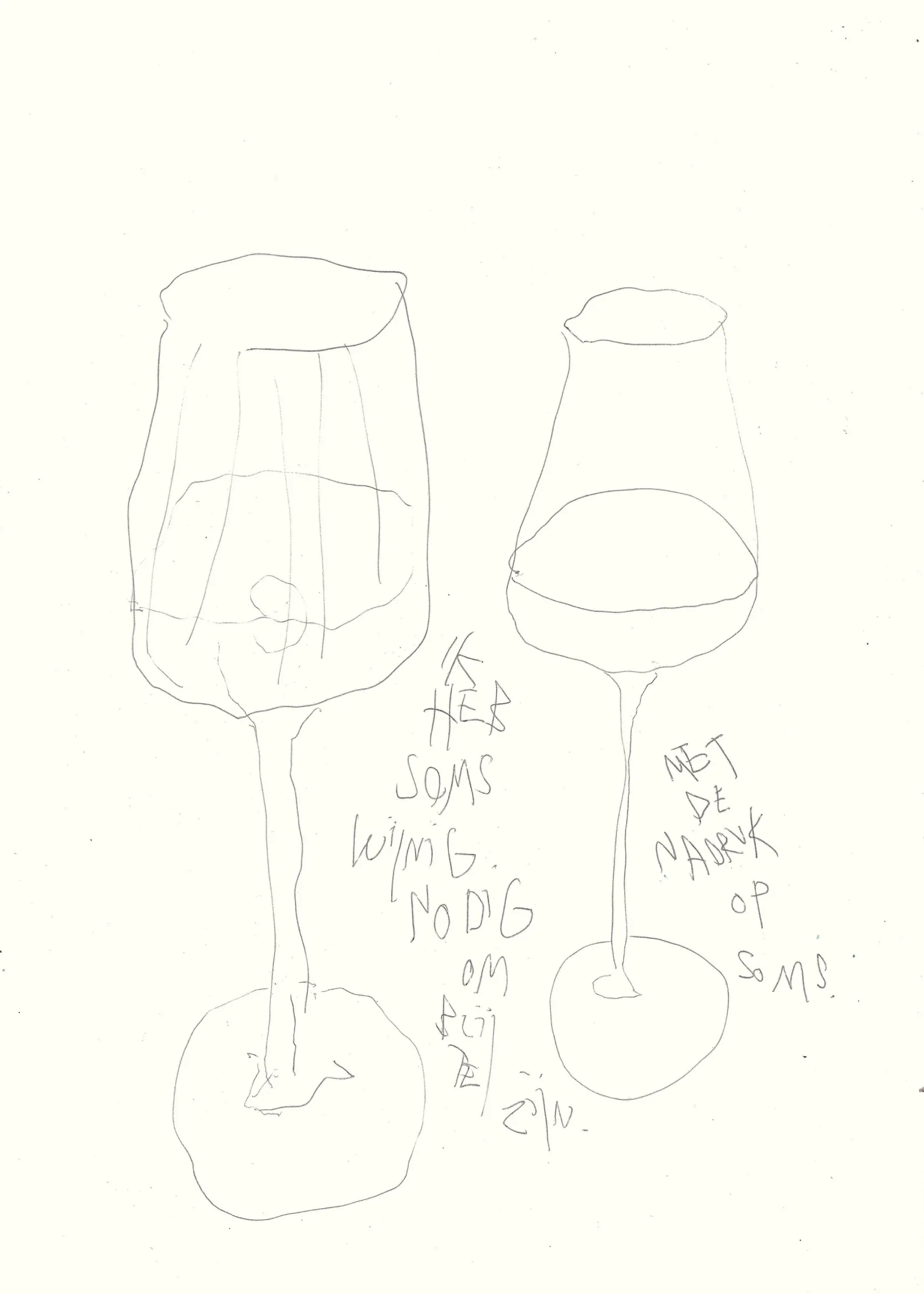 soms wijnig nodig