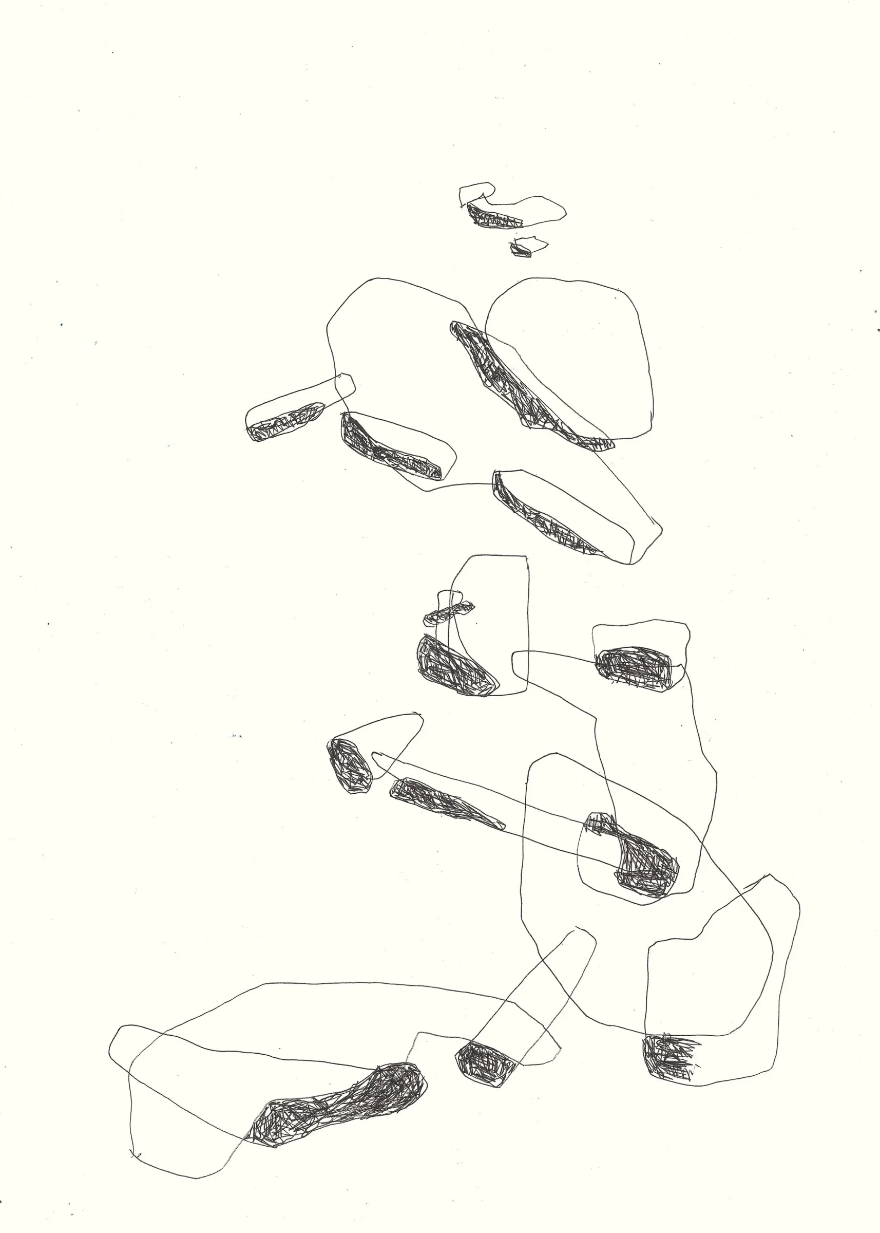 droodle in pen met overlappen 2