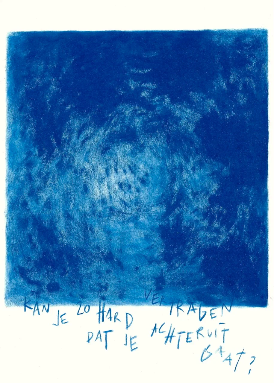 op zoek naar oever 12 (blauw)