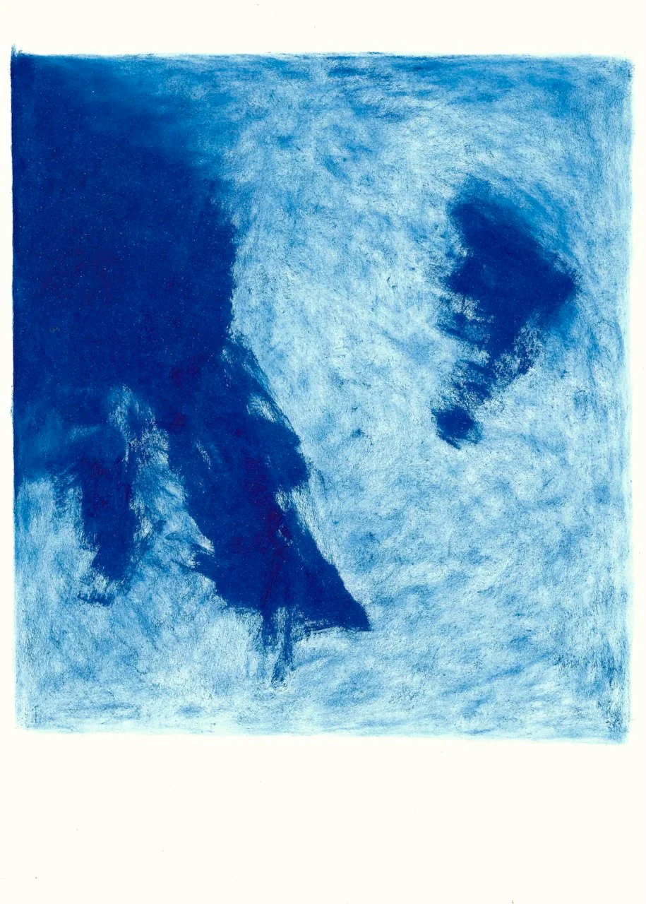 op zoek naar oever 25 (blauw)