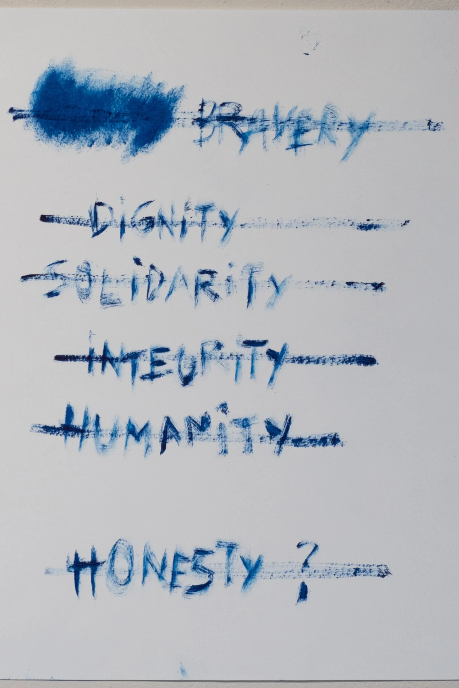 bravery dignity integrity humanity honesty?