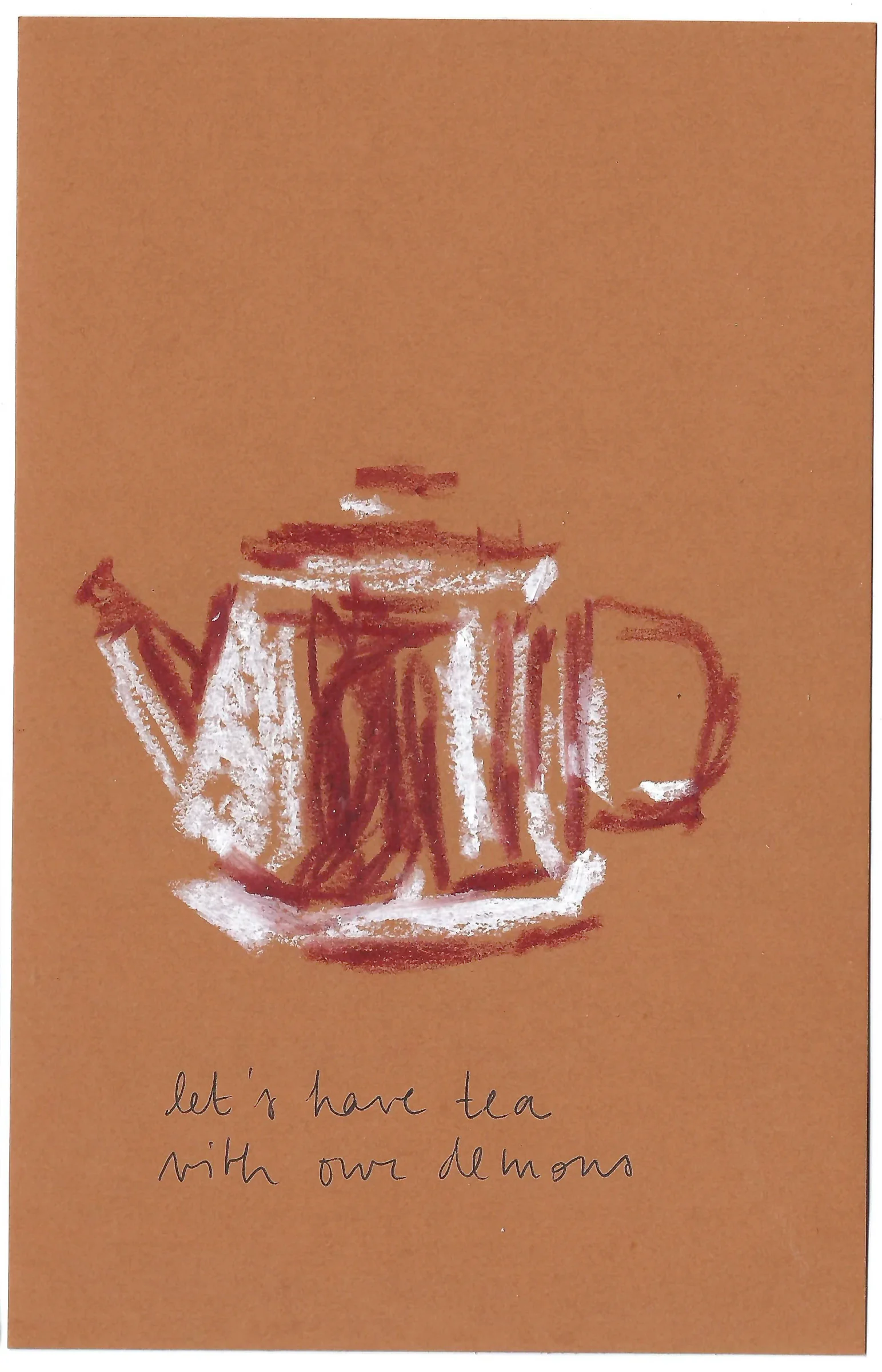 let's have tea with our demons